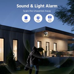 ANNKE 8MP Dual Lens 4K PoE Security IP Camera Color Night Vision Two Way Audio
