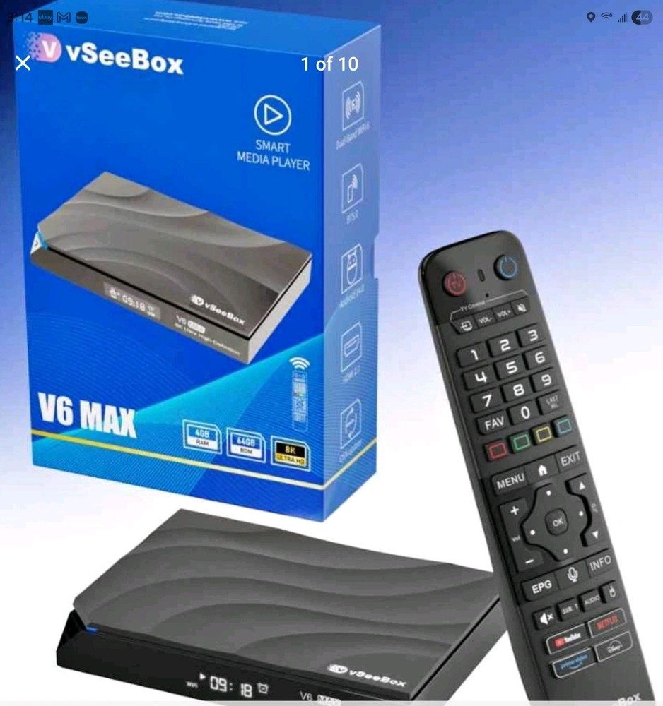 Vseebox Vsee V6 Max – Same Day Shipping Authorized Distributor