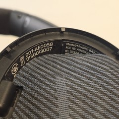 Bose SoundLink Around-Ear Wireless Headphones II BA2 Only Black/Blue Tested
