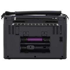 Solar Rechargeable Portable Bluetooth Radio AM/FM/SW 3-Band MP3 Player LED Light
