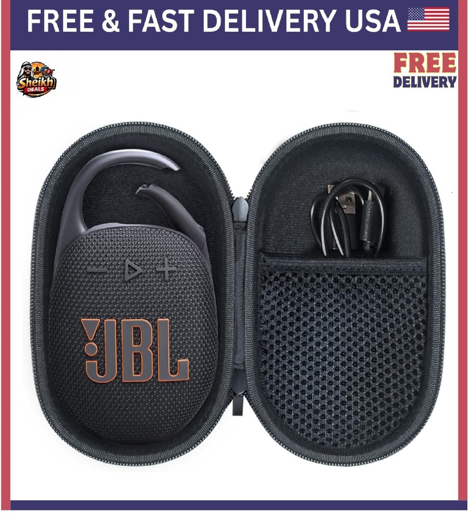 Case for JBL Clip 5 Portable Bluetooth Speaker, Cover for JBL Clip 5 Speaker, US