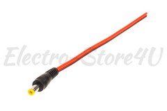 DC Power Pigtail Cable Male Female Connector Copper 18AWG 12V 5A Plug Pack Lot