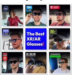 Viture complete VR Setup-Pro XR Smart Glasses/Pro Neckband/Wireless controller
