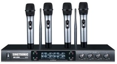 Singtronc UHF-3500 Professional 4 x UHF Wireless Microphone System “Clearance”