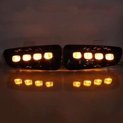 LED Fog Lights Assemblies Fit for Raptor SVT F150 2009-2014 DRL daytime