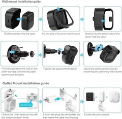 Metal and Plastic Mount for Blink Cameras