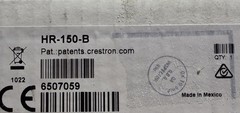 Crestron HR-150-B Wireless Handheld Remote Control Black for HR-100 HR-150