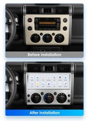 12.3″ 8+128GB Carplay Android 13 Navi Radio For Toyota FJ Cruiser 2006-2021+CAM