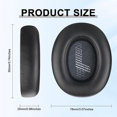 2X Ear Pads Cushion Replacement For JBL E65 E65BTNC / DUET NC / LIVE650 LIVE660