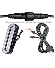 2Pcs 6″ inch Oval Red LED Trailer Tail Lights, Stop 6-inches Oval Light Kit