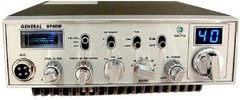 General HP40W 10 Meter Radio 100W AM/FM Loud Dual Echo Blue LED