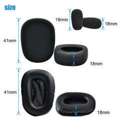 6PCS Replacement Ear Pads For BlueParrott B450-XT Headphone Headset Foam Cushion