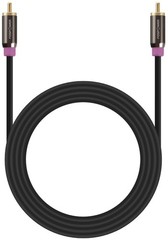 Subwoofer RCA Cable 15FT Male to Male Gold Shielded Audio Wire for Home Enter…
