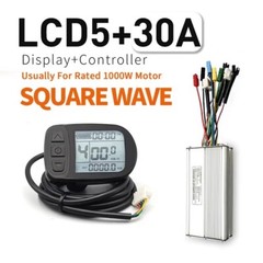 E-bike KT Controller 30A-50A LCD5 LCD8H LCD7C Display Sine Wave Controller Kit