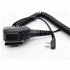Waterproof Shoulder Speaker Mic FOR KENWOOD BAOFENG UV5R Radio Walkie Talkie