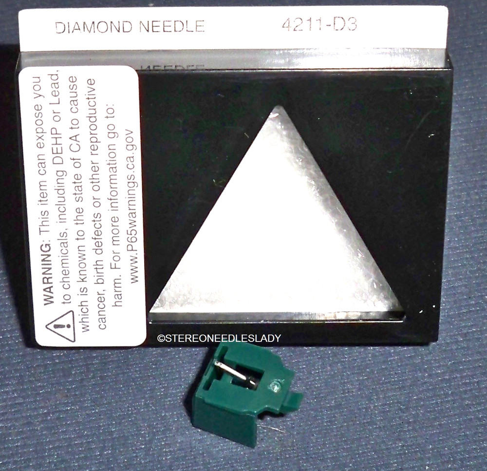 4211-D3, 78 RPM STYLUS NEEDLE for Audio Technica ATN-3600 ATN-3600L AT-3600