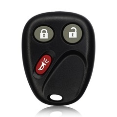 2Pcs 3-Button Keyless Entry Remote Car Key Kit For Chevrolet For GMC 2003-2007