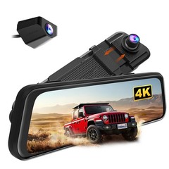 WOLFBOX M40/M40Lite 10″ Dash Camera 4K Front and Rear Dash Cam Built-In GPS NEW