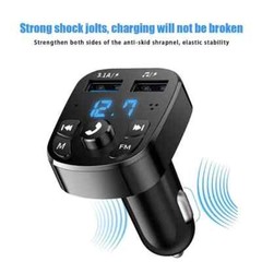Bluetooth 5.0 Car Wireless FM Transmitter Adapter For 2USB PD Charger AUX