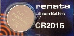 CR 2016 RENATA WATCH BATTERY (2 piece) ECR2016 FREE SHIPPING Authorized Seller
