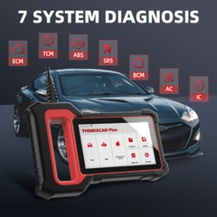 ThinkScan PLUS S7 OBD2 Scanner ABS/SRS/ECM/TCM/BCM/AC/IC Code Reader Diagnostic