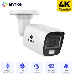 ANNKE HD 4K 8MP Security Camera Outdoor EXIR Night Vision for DVR CCTV System