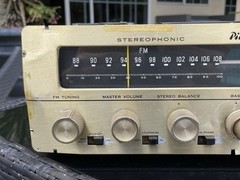 Pilot 654 Stereo Receiver 7591 12AX7 (not included) Tuner Amplifier PARTS/REPAIR