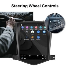Android 13 Car Stereo 2+32G Fit For Chevrolet Cruze 2009-2015 w/Wireless CarPlay