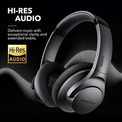 Soundcore Anker Life Q20 Hybrid Active Noise Cancelling Headphones, Wireless