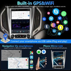 Android 13 Fits Chevrolet Equinox 2010-2017 Car Radio GPS Player Stereo CarPlay