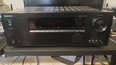 Onkyo TX-SR444 7.1 Ch 4K UHD A/V Receiver w/Bluetooth-TESTED