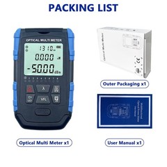 5-in-1 Fiber Optic Cable Tester – Portable Optical Power Meter With Light, FC…