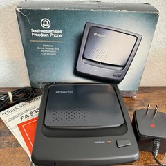Southwestern Bell Freedom Phone Telephone Answering Machine FA 935 Box + Access