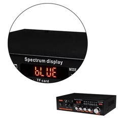 1000W Small Bluetooth Power Amplifier Stereo Receiver Audio Amp USB Music Player