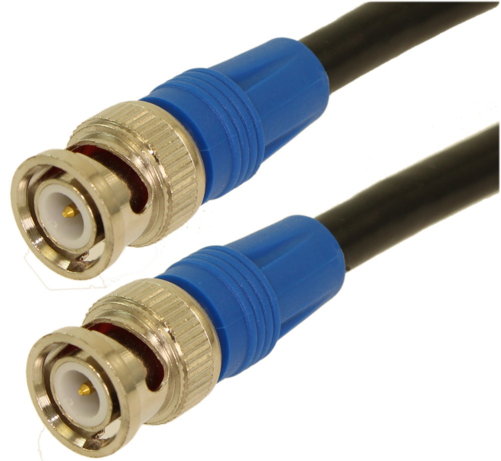 6ft 6G-SDI (4K) BNC Coax Cable RG6/18AWG Male to Male Gold Plated Pin