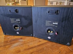 Fluance Elite 2-Way Bipolar Surround Speakers – Black Ash/Pair (SXBP2) Used