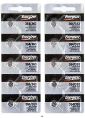 ENERGIZER 364/363 SR621W SR621SW BATTERIES Sealed Authorized Seller