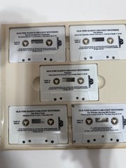 Old Time Radio’s Greatest Mysteries on 20 Audio Cassette, 30 Hours, 60 Programs