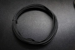 10 GAUGE WIRE 25 FT BLACK PRIMARY STRANDED COPPER AUTOMOTIVE POWER BATTERY AWG