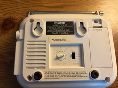Maxon WX-70 Weather Monitor AC or Battery Power
