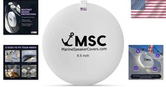 6.5″ Boat Speaker Covers Silicone UV/Waterproof Marine Audio Protection