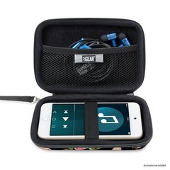 USA GEAR Protective Hard Shell Carrying Case for iPod Touch and MP3 Players