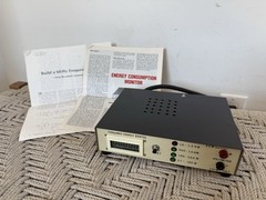 🍊Vintage 1990s Homebrew 60-Hz Frequency Energy Consumption Monitor!
