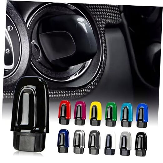Painted Ignition Switch Replacement Compatible with Porsche Modern Black