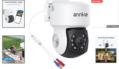 AHD 1080P Home Security Camera with 100ft IR Night Vision & Wide Compatibility