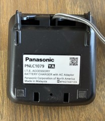 Panasonic KX-TG3833M 3-Handset Black Cordless Phone System w/Answering System