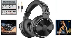 Versatile DJ Headphones with Adjustable Headband & Sound Isolation Features