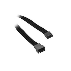 CableMod ModFlex Sleeved 4-pin Fan Cable Extension (Black, 90cm) Black