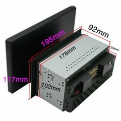 10.1″ Android 10 Rotatable Touch Screen Car Stereo WiFi BT Radio GPS Double 2DIN
