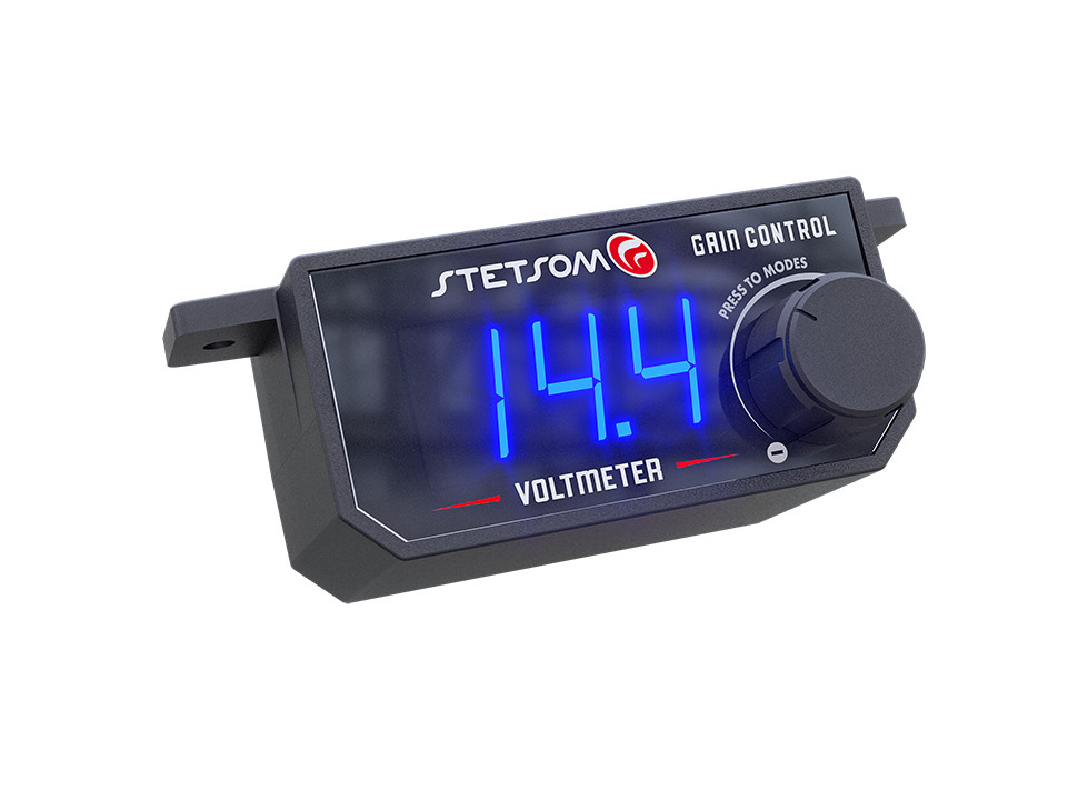 STETSOM GAIN CONTROL 4IN1 VOLTMETER + BASS KNOB – USA DEALER SAME DAY SHIPPING